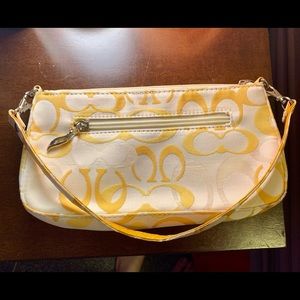 Yellow handbag